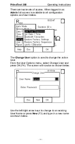 Предварительный просмотр 39 страницы SEAWARD Electronic Primetest 300 Operating Instructions Manual