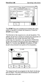 Предварительный просмотр 69 страницы SEAWARD Electronic Primetest 300 Operating Instructions Manual