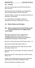 Предварительный просмотр 83 страницы SEAWARD Electronic Primetest 300 Operating Instructions Manual