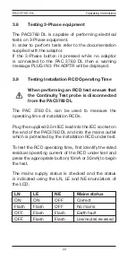 Preview for 24 page of Seaward 403A912 Operating Instructions Manual