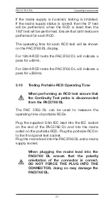 Preview for 25 page of Seaward 403A912 Operating Instructions Manual