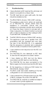 Preview for 31 page of Seaward 403A912 Operating Instructions Manual