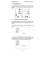 Preview for 9 page of Seaward PrimeTest 100 Operating Instructions Manual