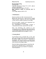 Preview for 18 page of Seaward PrimeTest 100 Operating Instructions Manual