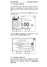 Preview for 66 page of Seaward PrimeTest 300 Operating Instructions Manual