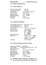 Preview for 94 page of Seaward PrimeTest 300 Operating Instructions Manual