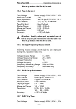 Preview for 95 page of Seaward PrimeTest 300 Operating Instructions Manual