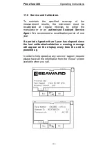 Preview for 102 page of Seaward PrimeTest 300 Operating Instructions Manual