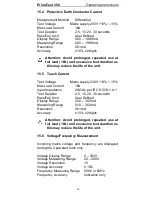 Preview for 98 page of Seaward PrimeTest 350 Operating Instructions Manual