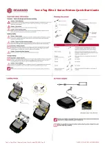 Seaward Test n Tag Elite 2 Series Quick Start Manual предпросмотр