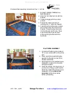 Preview for 3 page of Sebago Furniture Rockland Bed Assembly Instructions