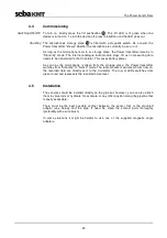 Предварительный просмотр 20 страницы sebaKMT COR C-300-RI User Manual
