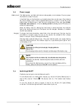 Предварительный просмотр 22 страницы sebaKMT COR C-300-RI User Manual