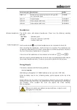 Предварительный просмотр 11 страницы sebaKMT HL 50 User Manual