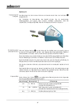 Предварительный просмотр 22 страницы sebaKMT HL 50 User Manual