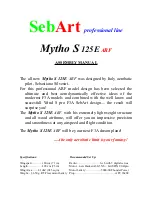 Sebart Mytho S 125E ARF Assembly Manual предпросмотр