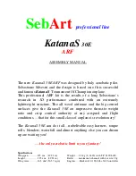 Sebart Professional KatanaS 30E Assembly Manual preview