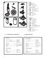 Предварительный просмотр 2 страницы Sebo DART 3 Instruction Manual