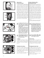 Предварительный просмотр 8 страницы Sebo DART 3 Instruction Manual