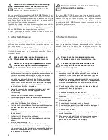 Preview for 2 page of Sebo ET-1 Instruction Manual