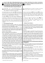 Preview for 3 page of Sebo SEVLWB2 Instruction Manual