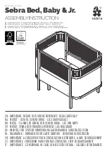 Preview for 1 page of sebra Bed, Baby & Jr. Assembly Instruction Manual