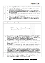 Preview for 5 page of SEBSON BWM OUTD W User Manual