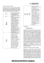 Preview for 9 page of SEBSON BWM OUTD W User Manual