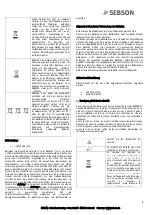 Preview for 6 page of SEBSON CAMP LED 8W User Manual