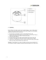 Preview for 5 page of SEBSON GS403 Operating Instructions Manual