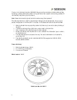 Preview for 2 page of SEBSON GS412 Operating Instructions Manual