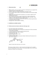 Preview for 3 page of SEBSON GS412 Operating Instructions Manual