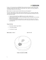 Preview for 2 page of SEBSON GS506G Operating Instructions Manual