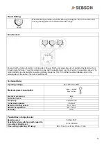 Preview for 10 page of SEBSON HF WAL A Manual