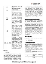 Preview for 5 page of SEBSON LED AL_LED_3W User Manual