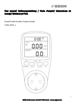 Preview for 1 page of SEBSON POWER METER A User Manual