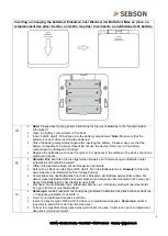 Preview for 9 page of SEBSON SC BODY A User Manual