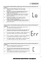 Preview for 19 page of SEBSON SC BODY A User Manual