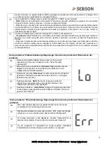 Preview for 15 page of SEBSON SC BODY BT B User Manual