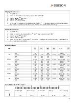 Preview for 14 page of SEBSON SC BODY FAT B Manual