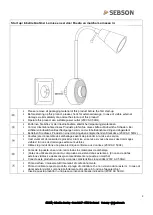 Preview for 2 page of SEBSON SDL FLEXIBLE 2W V2 User Manual