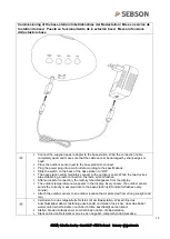 Предварительный просмотр 13 страницы SEBSON WS A User Manual