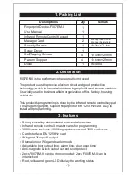 Preview for 3 page of Sebury F007EM-II User Manual