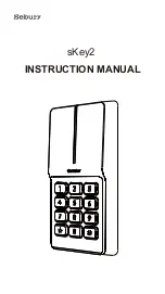 Предварительный просмотр 1 страницы Sebury sKey2 Instruction Manual