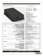 Предварительный просмотр 9 страницы SEC America 700HS Series User Manual