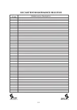 Preview for 10 page of SEC CELLYTE 6-12TLG Installation And Operating Instructions Manual