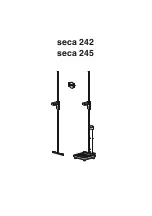 Seca 242 Instruction Manual And Guarantee предпросмотр