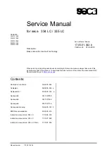 Предварительный просмотр 1 страницы Seca 334 LC Service Manual