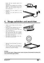 Предварительный просмотр 7 страницы Seca 677 Instruction Manual And Guarantee