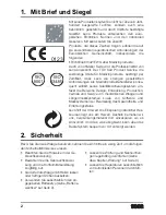 Preview for 2 page of Seca 68-32-10-252 Instruction Manual And Guarantee